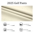 thumbnail image 4 of FEDTOSING Golf Pants Men Stretch Waterproof Business Casual Chino Pants with Silicone Grip Waistband Lightweight Quick Drying Breathable Work Pants, 4 of 6