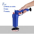 thumbnail image 4 of Pistola de aire Power Drain - Fregadero manual de alta presión - Herramienta de limpieza con 4 diferenciales, 4 of 5