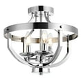 thumbnail image 2 of Safavieh 13" Vanda Glam Metal Flush Mount Lights, Silver, 2 of 5