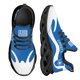 thumbnail image 1 of Zapatos deportivos ligeros para exteriores con diseño de la bandera y el emblema nacional de Grecia. Modelos populares que exigen zapatos personalizados., 1 of 6
