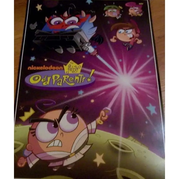 Fairly OddParents Nickelodeon 2010 Comic-Con promo poster
