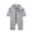 Light Gray, variant on Girls Long Sleeved Romper Class A Pajamas Spring Autumn Baby Crawling Jumpsuit Home Wear Children Clothing, 0-2 Months, White