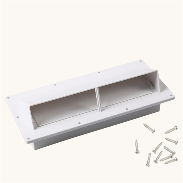 Yassdwbn 1pc New Range Hood Vent Cover Sidewall Vent Replacement for RV Trailer Camper