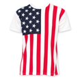 thumbnail image 1 of Patriotic 30939-XX-Large American Flag Basic Mens T-Shirt - 2XL, 1 of 1