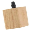 thumbnail image 3 of S SERENABLE Bulb Holder Workshops Office Kitchen Replacement Part Wooden Lamp Holder Cup 6.2cmx6.5cm, 3 of 9