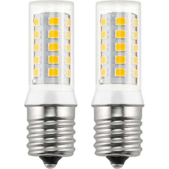 5304517886 KEID28A KEL2811 Refrigerator Bulb, KEID28M E17 3W LED Freezer Light Bulbs Replaces KEI D28A, KEI D28M, KEL 2815, 5304498578, 241552807, 297114000 (AC100-130V,Pack of 2)