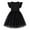 Black, variant on Maean Little Girls Princess Dress Ruffle Sleeveless Cute Mesh Summer Dresses for Kids Girl 3-8 Years