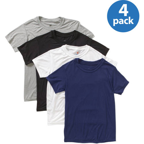 Hanes Big Boys 4-Pack X-Temp Crew