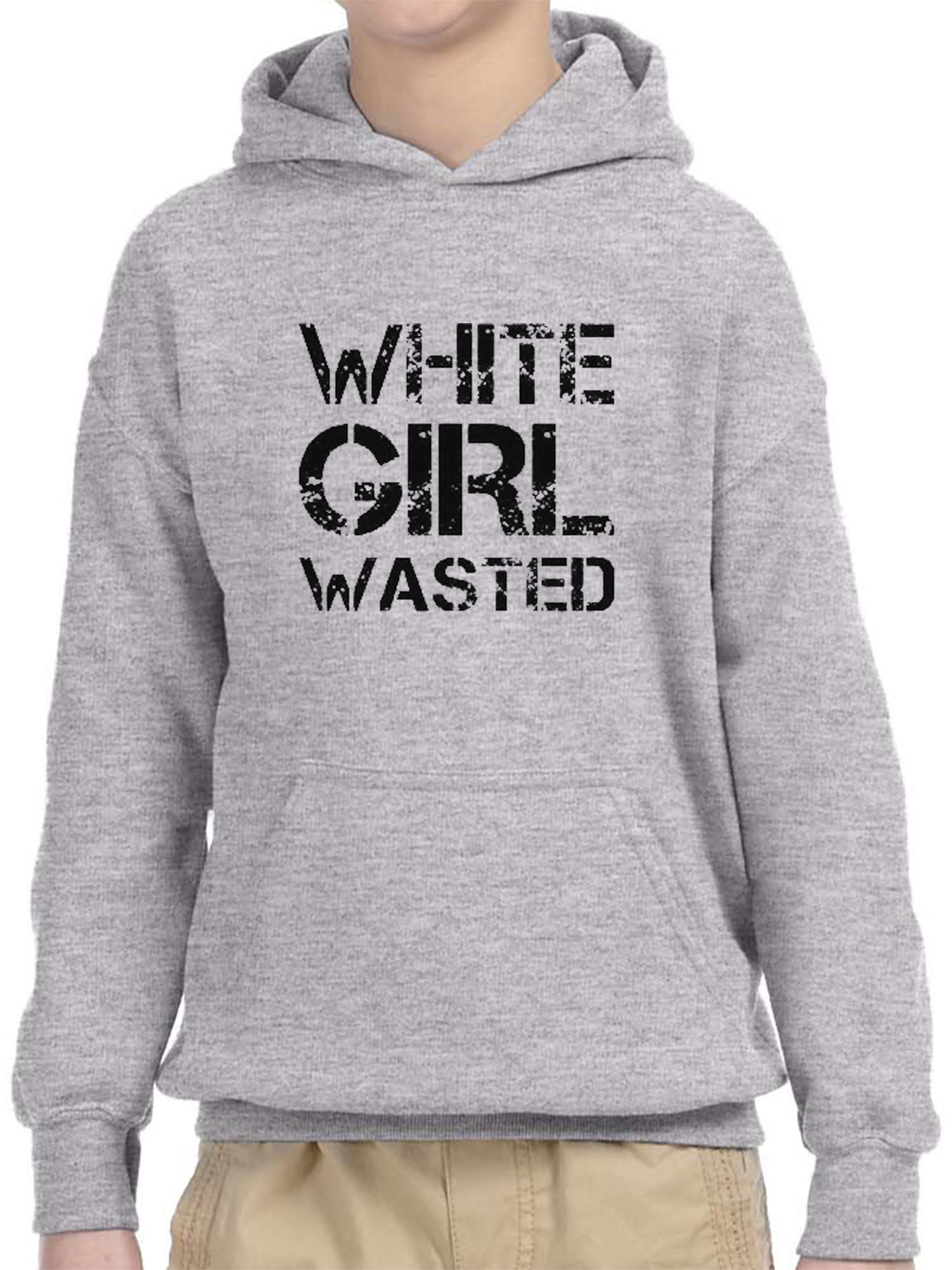 basic white girl sweatshirt