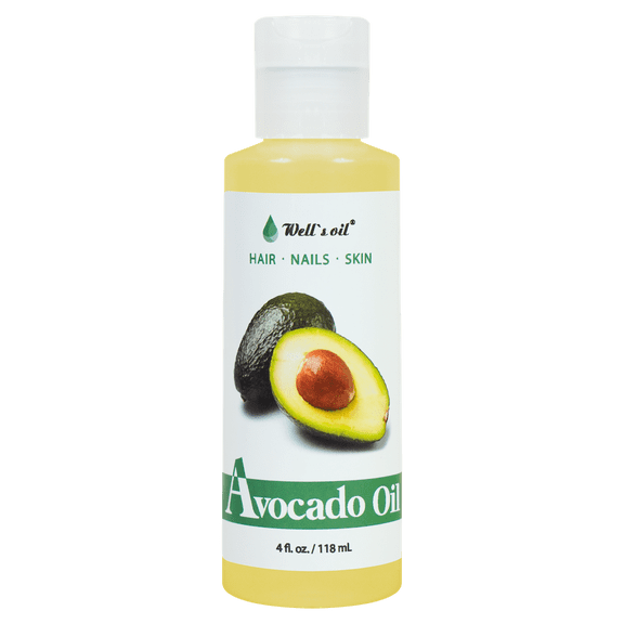 Well's Oil 100% Pure Natural Carrier Oil 4oz Avocado (SMALL)