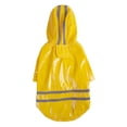 thumbnail image 1 of Perro invierno impermeable cachorro mono lluvia Poncho mascota chaqueta amarillo S Sunnimix Impermeable para cachorros, 1 of 8