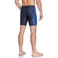 thumbnail image 5 of Charmo Men's Thight Swimming Shorts Quick Dry Athletic Swim Trunks High Waisted Swimsuit Bottoms, 5 of 8