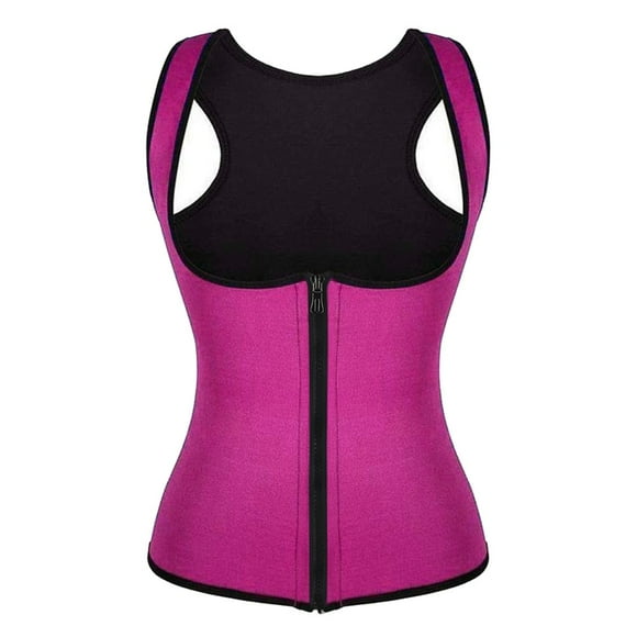 Corset Shapewear, Body Sport Trainer Waist Fitness Workout Vest Shaper Slimming, Hot Pink S-3XL,