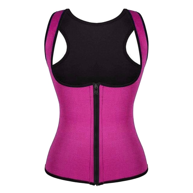 ICHUANYI Clearance Women Fitness Corset Sport Body Shaper Vest Women Waist Trainer Workout Slimming(Hot Pink, XL) Ichuanyi Ichuanyi
