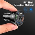 thumbnail image 2 of Cargador rápido para coche QC3.0 de 7 A y 4 USB, cargador para coche de un solo puerto, cargador para coche QC3.0 de cuatro puertos múltiples, 2 of 5