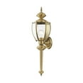 thumbnail image 6 of Livex Lighting Outdoor Classics 1 Light Antique Brass Outdoor Wall Lantern, 6 of 13