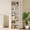 6 Tier White, variant on Casacomoda Tall Bookcase, Bookshelf, 6-Tier Display Storage Shelf, Space-Saving Bookshelf for Living Room, Bedroom, Home Office, Black