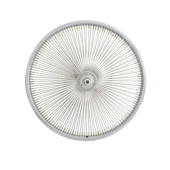 20" Steel Front Wheel 144 Spoke Chrome