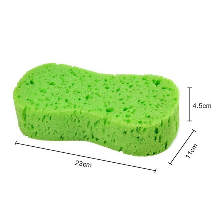 HEMOTON 5 Pcs Car Wash Sponges Bone Design for Polishing Porous