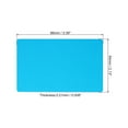 thumbnail image 2 of Uxcell 0.21mm Metal Business Cards Blank Name Card Laser Engraving Aluminum, Blue 60 Pack, 2 of 6