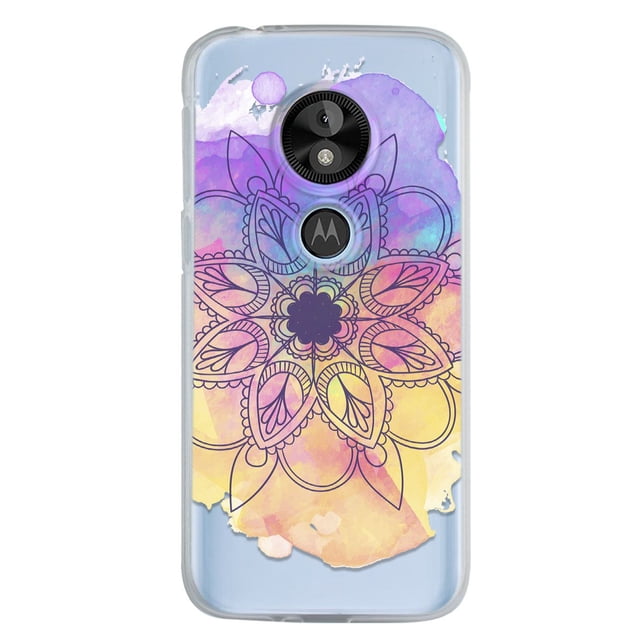 Funda para Moto E5 Play InstaCase Protector Antigolpes Mandalas Acuarela