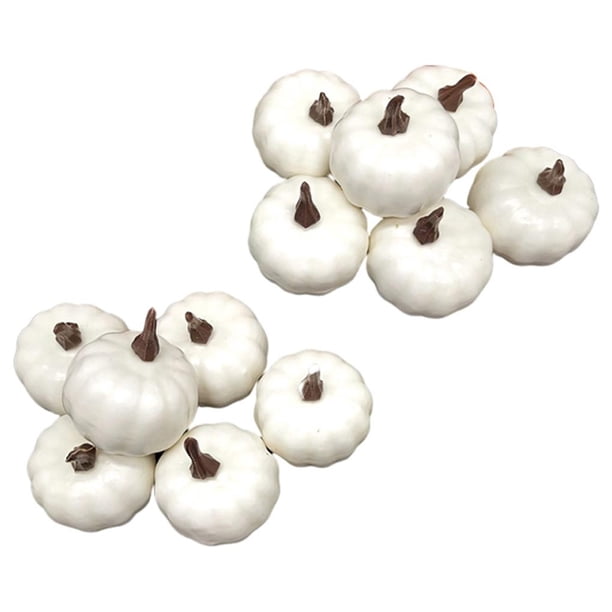 Cateissary 12 pack/lote flores y plantas de imitación exquisita decoración de calabaza de Halloween simulación Artificial Halloween Kits de decoración para fiestas No.1