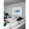 thumbnail image 4 of "Red Snapper in Blue" Framed Painting Print, 4 of 4