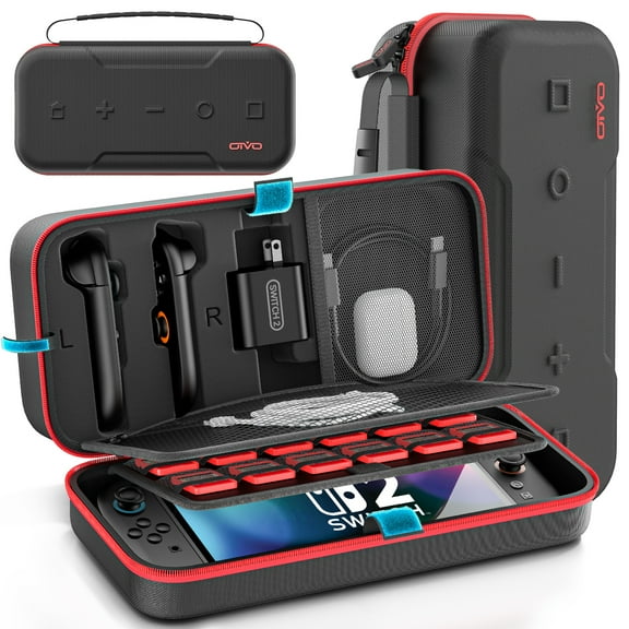 Switch 2 Carrying Case, Protective Hard Shell Portable Travel Carry Case Pouch
