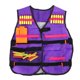 thumbnail image 4 of Kit de chaleco con clip para pistola de juguete para niños, color morado, chaleco, clips, dardos suaves, gafas y máscara, 4 of 8