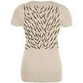 thumbnail image 2 of Halloween Porcupine Hedgehog Costume Juniors Soft T Shirt Cream SM, 2 of 2