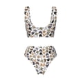 thumbnail image 5 of Daiia Cute Cats Women's Bikini Set Two Piece Swimsuit High Waisted Bikini Adjustable Straps Bikini Perfect for Beach, Pool, and Summer Vacation-Small, 5 of 9