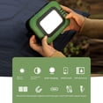 thumbnail image 4 of Greeniant Lámpara de camping 3 modos Foco solar Linterna impermeable Lodestone Hold Luz de trabajo LED para senderismo al aire libre Verde Type2 NO2, 4 of 6