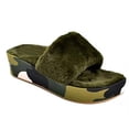 thumbnail image 4 of Sandalias de mujer de camuflaje a la moda, zapatillas informales de fondo grueso para mujer Wmkox8yii hj789, 4 of 9