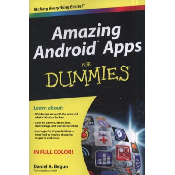 Pre-Owned Amazing Android Apps for Dummies (Paperback) 0470936290 9780470936290