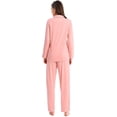 thumbnail image 2 of Dnzceghtig Conjunto de pijama para mujer Pijamas de algodón Manga larga Ropa de dormir para mujer Ropa de descanso S ~ XL, 2 of 4