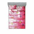 thumbnail image 2 of Ambesonne Retro Fitted Sheet & Pillow Sham Set, Red Grunge Celestial, Twinxl, Red Blue Yellow, 2 of 3