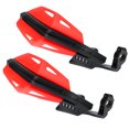 thumbnail image 3 of Protector de mano para motocicleta, 7/8 pulgadas, 22 mm, ABS, resistente a caídas, universal, para motocicleta, bicicleta eléctrica, scooter, color rojo, 3 of 15