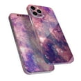 thumbnail image 6 of DesignSkinz Vibrant Sparkly Pink Nebula Full-Body Skin Decal Wrap Cover for iPhone 12 Pro, 6 of 9