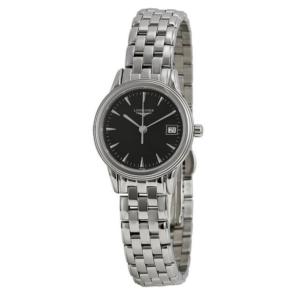 Longines Flagship Black Dial Ladies Watch L42164526
