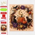 thumbnail image 6 of 2026 New Halloween Ghost Pearl Art DIY Kit, 3D Pearl Mosaic Craft Set, Beginner Friendly Handmade Pearl Painting, Cute Ghost Pumpkin Art, Halloween Gifts for DIY Craft Lovers (Black Cat), 6 of 8