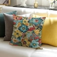 thumbnail image 3 of BANET Vibrant Floral Accent Throw Pillow Cover - Fade Resistant for Indoor/Outdoor Use, 3 of 5