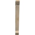 thumbnail image 2 of Ekena Millwork 3 1/2"W x 22"D x 34"H Traditional Slat Smooth Bracket, Douglas Fir, 2 of 4