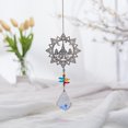 thumbnail image 3 of Crystal Pendant Window Pendant Rainbow Sun Chakra Pearly Pendant with Window, 3 of 6