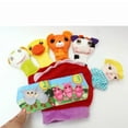 thumbnail image 3 of FNNMNNR 2Pcs Glove Cartoon Animal Finger Plush Toys On Fingers Biological Children Baby Doll Kids Educational Hand Puppets Toy, 3 of 7