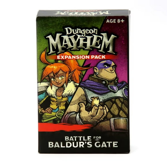 Baldur's Gate Dungeon Mayhem Family Parent-Child Party Board Game with Monster Madness All English Card Game Gift for Kids Dungeon Mayhem Ex