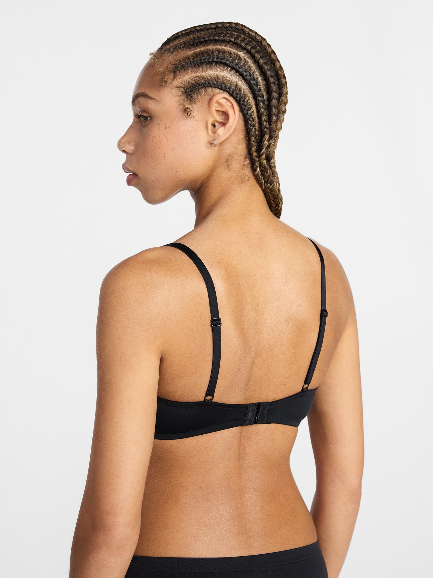 No Boundaries Women’s Smooth Micro Push Up Bra, Sizes 34AA-42DD