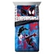 thumbnail image 2 of Marvel Spiderman Across The Spider-Verse Glitch Juego de cama tamaño completo de 7 piezas - Incluye edredón y juego de sábanas - Microfibra súper suave resistente a la decoloración (producto oficial), 2 of 7
