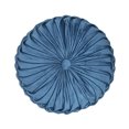 thumbnail image 1 of Cojín redondo de terciopelo para sofá hecho a mano para la decoración del Azul claro Sunnimix cojines de suelo para adultos, 1 of 5