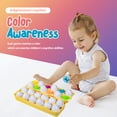 thumbnail image 5 of Hamerry Rellenos De Cestas Precargadas De Pascua para Niños Pequeños Montessori Reconocimiento De Formas Y Colores Clasificación Juego De Rompecabezas A Juego para Huevos Llenos De Juguete Regalo para, 5 of 5