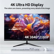 ZZA 32 Inch 4K UHD 3840x2160 60Hz VA Gaming Computer Monitor AdaptiveSync Premium HDR10 100% sRGB IPS PC Monitors